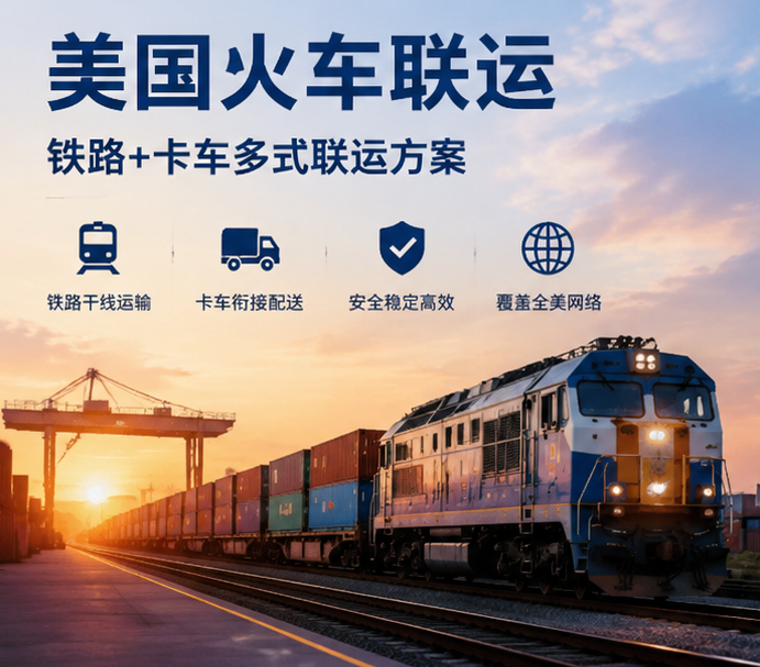 美国火车联运服务上线，环至美整车运输打造铁路+卡车运输方案